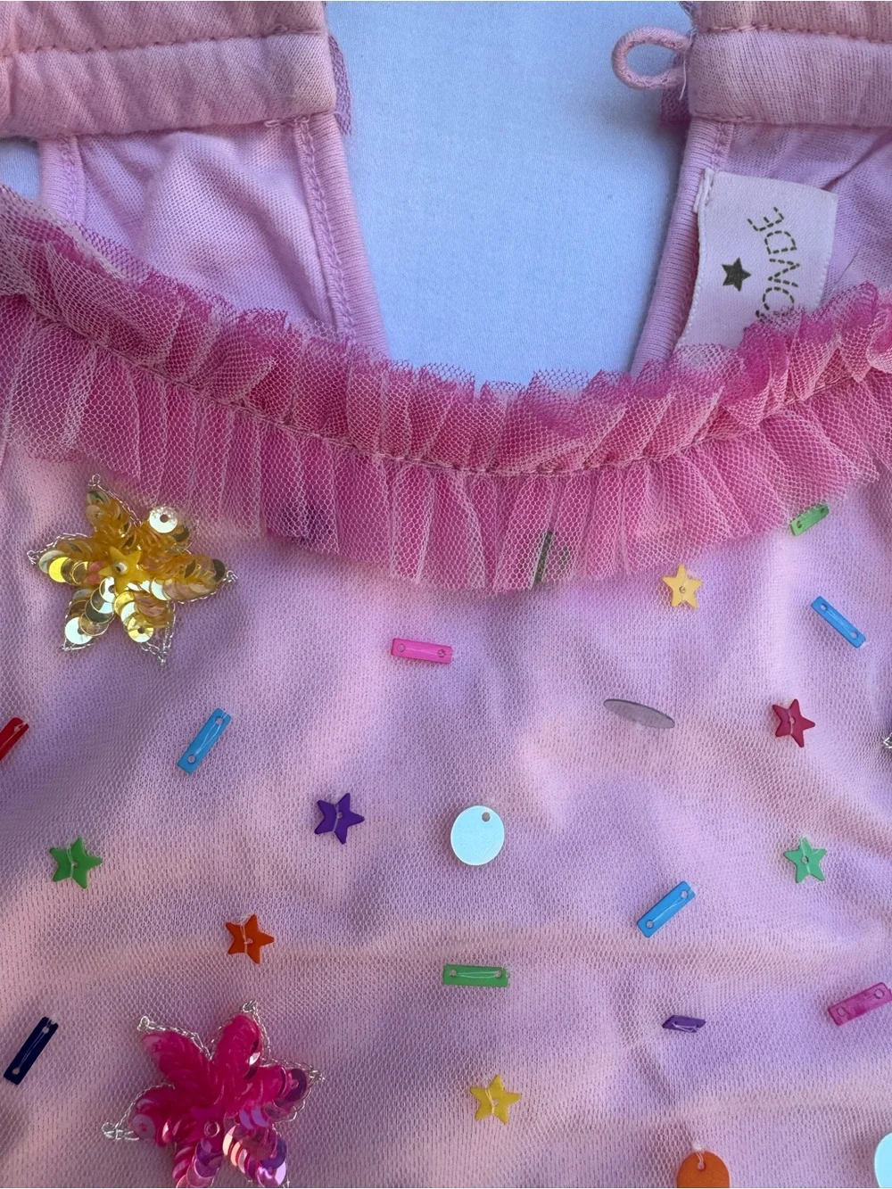 Tutu Du Monde Star Sprinkles Tutu Dress Candy Floss Girls Size 8-9